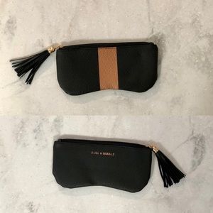 NWT ZiGi & MARAiS Colorblock Eyeglass Pouch